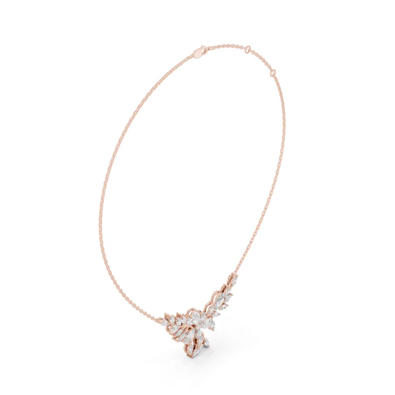 18K Gold Diamond Pavé Necklace – 2.795 ct (14) – Necklaces by Ivanka & Co