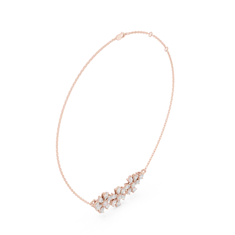 18K Gold Diamond Pavé Necklace – 2.22 ct (ALJPD-500) – Necklaces by Ivanka & Co