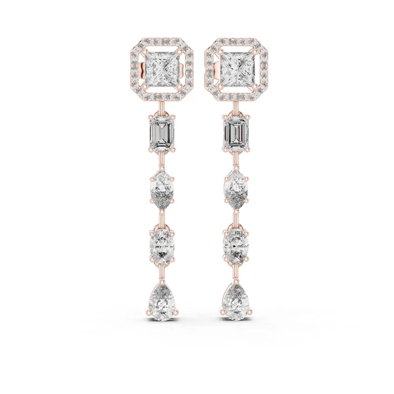 18K Gold Diamond Pavé Necklace – 2.812 ct (GNK-0024) – Necklaces by Ivanka & Co