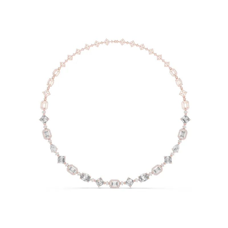 18K Gold Diamond Pavé Necklace – 18.78 ct (GNK-0029) – Necklaces by Ivanka & Co