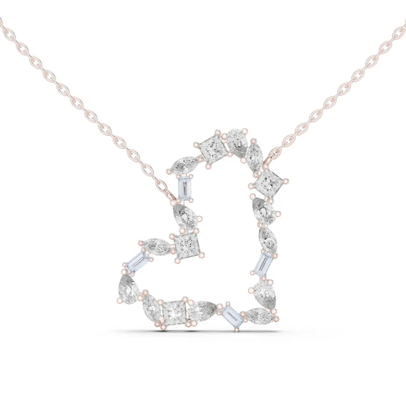 18K Gold Diamond Pavé Necklace – 1.9436 ct (GPD-0008) – Necklaces by Ivanka & Co