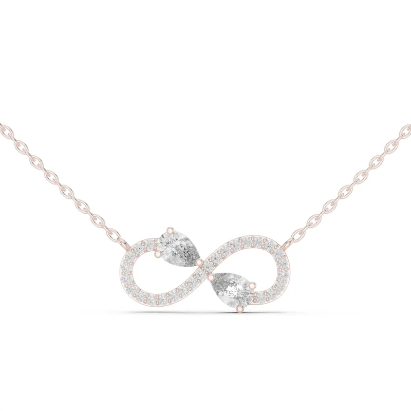 18K Gold Diamond Pavé Necklace – 0.708 ct (GPD-0016) – Necklaces by Ivanka & Co