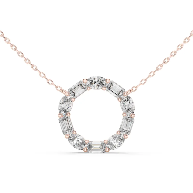 18K Gold Diamond Pavé Necklace – 3 ct (GPD-0074) – Necklaces by Ivanka & Co