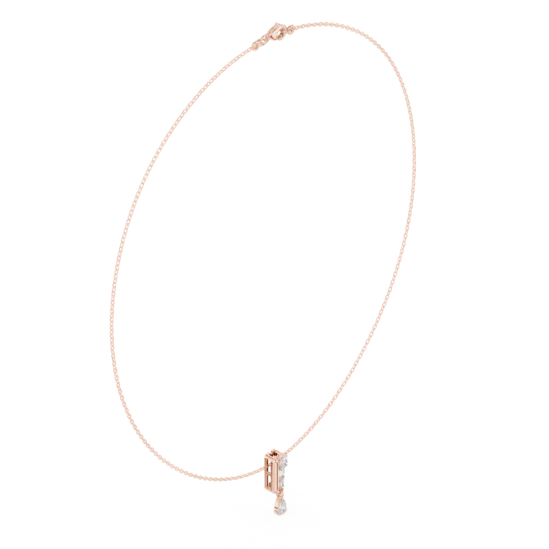 18K Gold Diamond Cluster Necklace – 0.484 ct (SBWN-14-) – Necklaces by Ivanka & Co