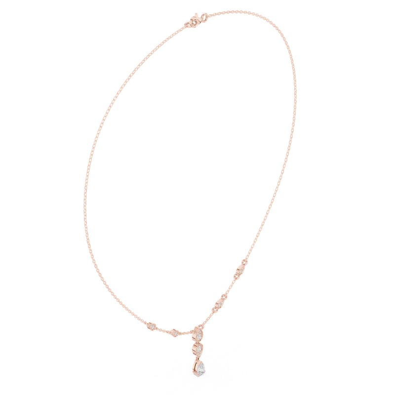 18K Gold Diamond Pavé Necklace – 0.64 ct (SBWN-20-) – Necklaces by Ivanka & Co