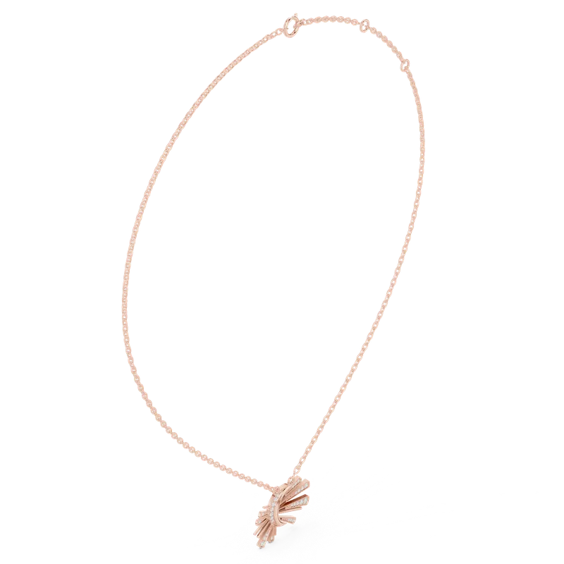 18K Gold Round Diamond Pavé Necklace – 0.295 ct (SBWN-53-) – Necklaces by Ivanka & Co